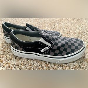 Youth Vans Checkerboard Slip-On Shoe